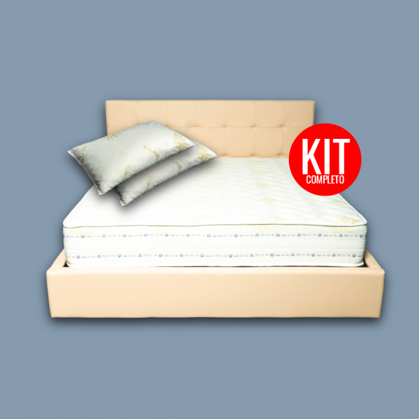 Kit Notte Elisir (Materasso + Letto + Cuscino)