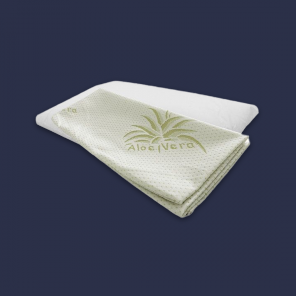 Kit Aloe Vera (Cuscino + Coprimaterasso + Copricuscino)