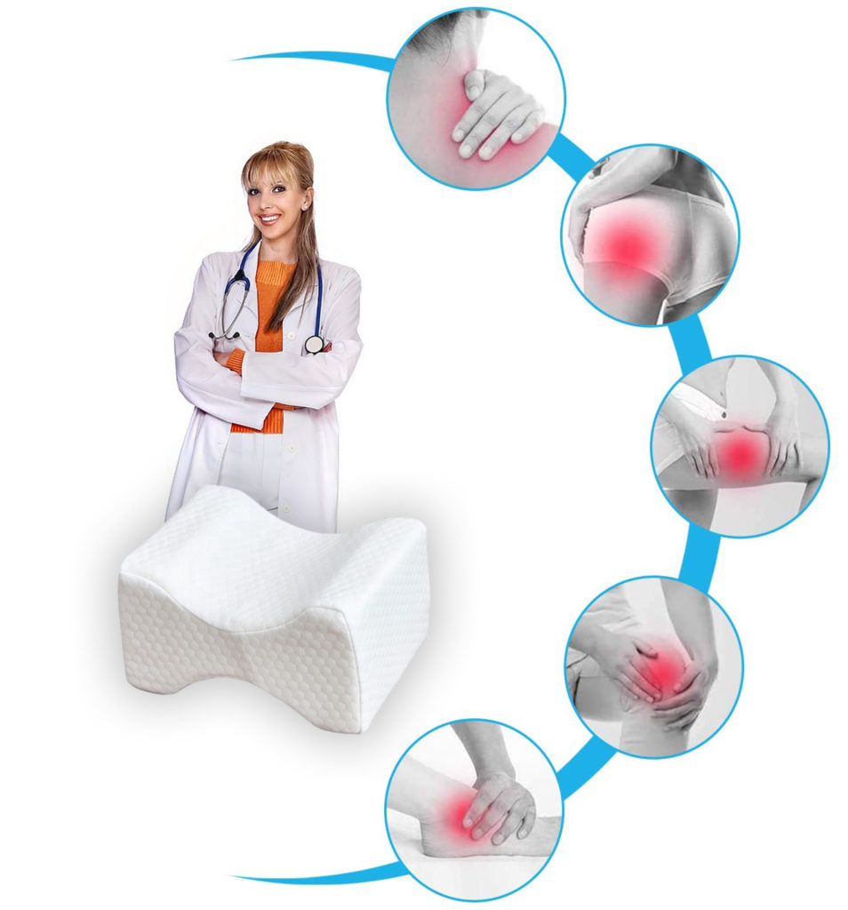 2 x Cuscino Benessere Gambe in Memory Foam