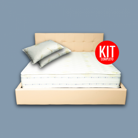 Kit Notte Elisir (Materasso + Letto + Cuscino)